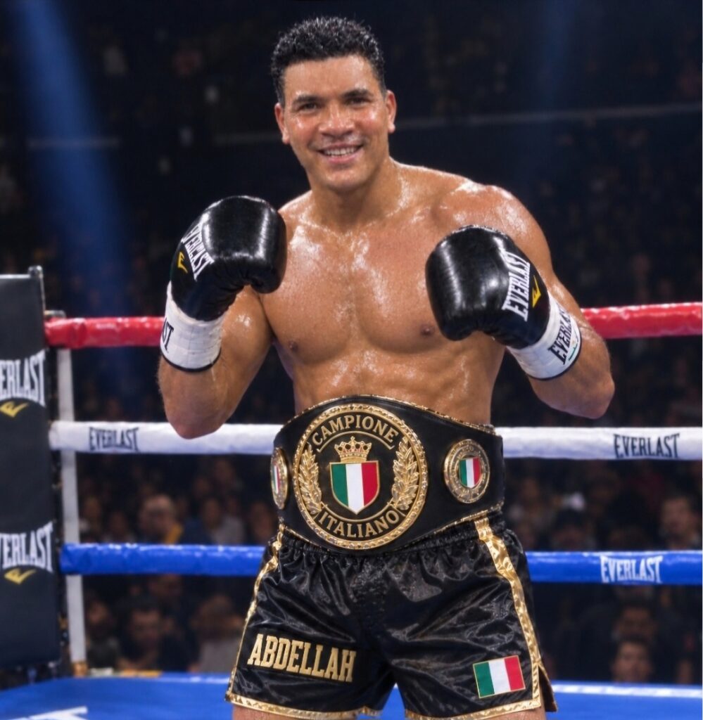 Abdellah Jadir, Italiaanse kampioen boksen